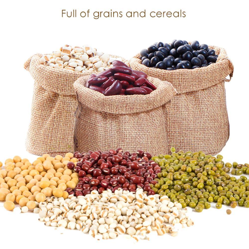 Food Storage Roots - Burlap Potato กระสอบมันฝรั่งปอกระเจาถุงเก็บ Reusable Root ผู้ถือผัก