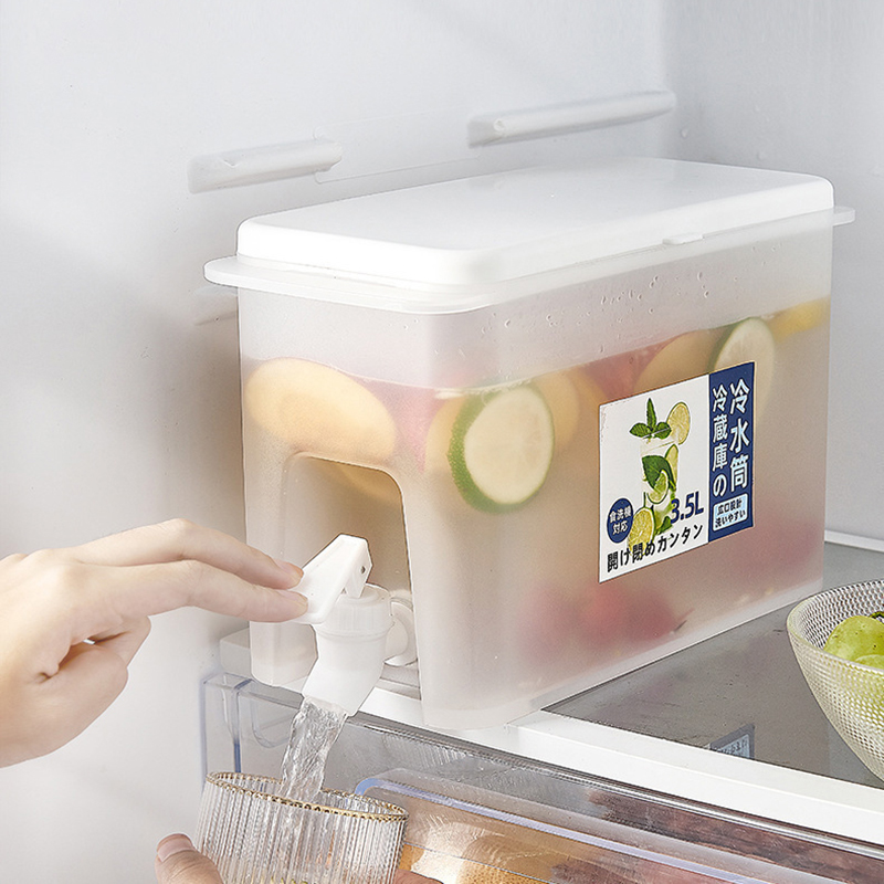 Portion Control Container - เครื่องจ่ายเครื่องดื่มขนาด 5 แกลลอน พร้อมภาชนะใส่เครื่องดื่มเกรดอาหารสำหรับน้ำมะนาว ชาเย็น และงานปาร์ตี้กลางแจ้ง