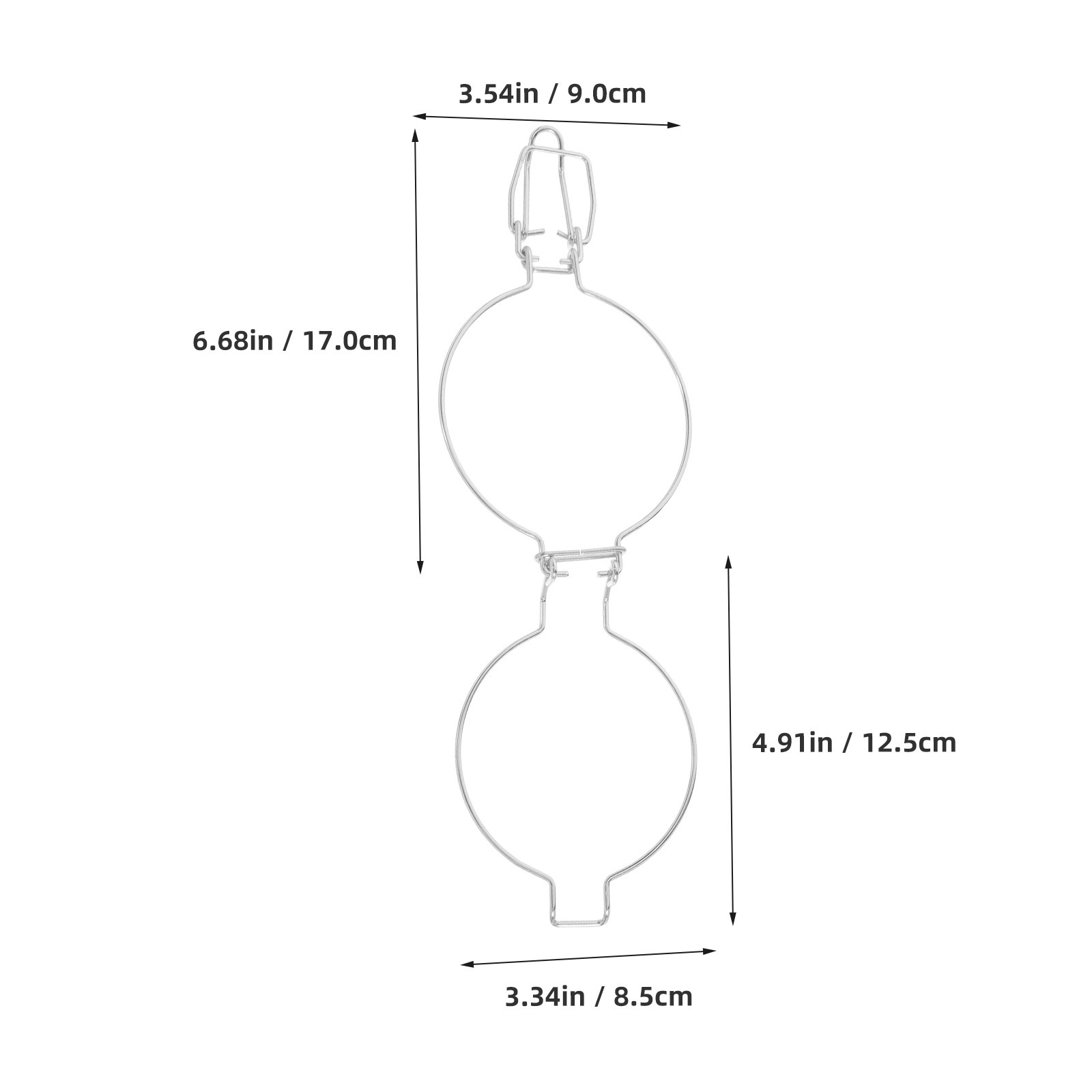 6 ชิ้น ตัวล็อกสแตนเลสแบบสแนปสำ - Food Storage Jar Glass บทวิจารณ์และราคา