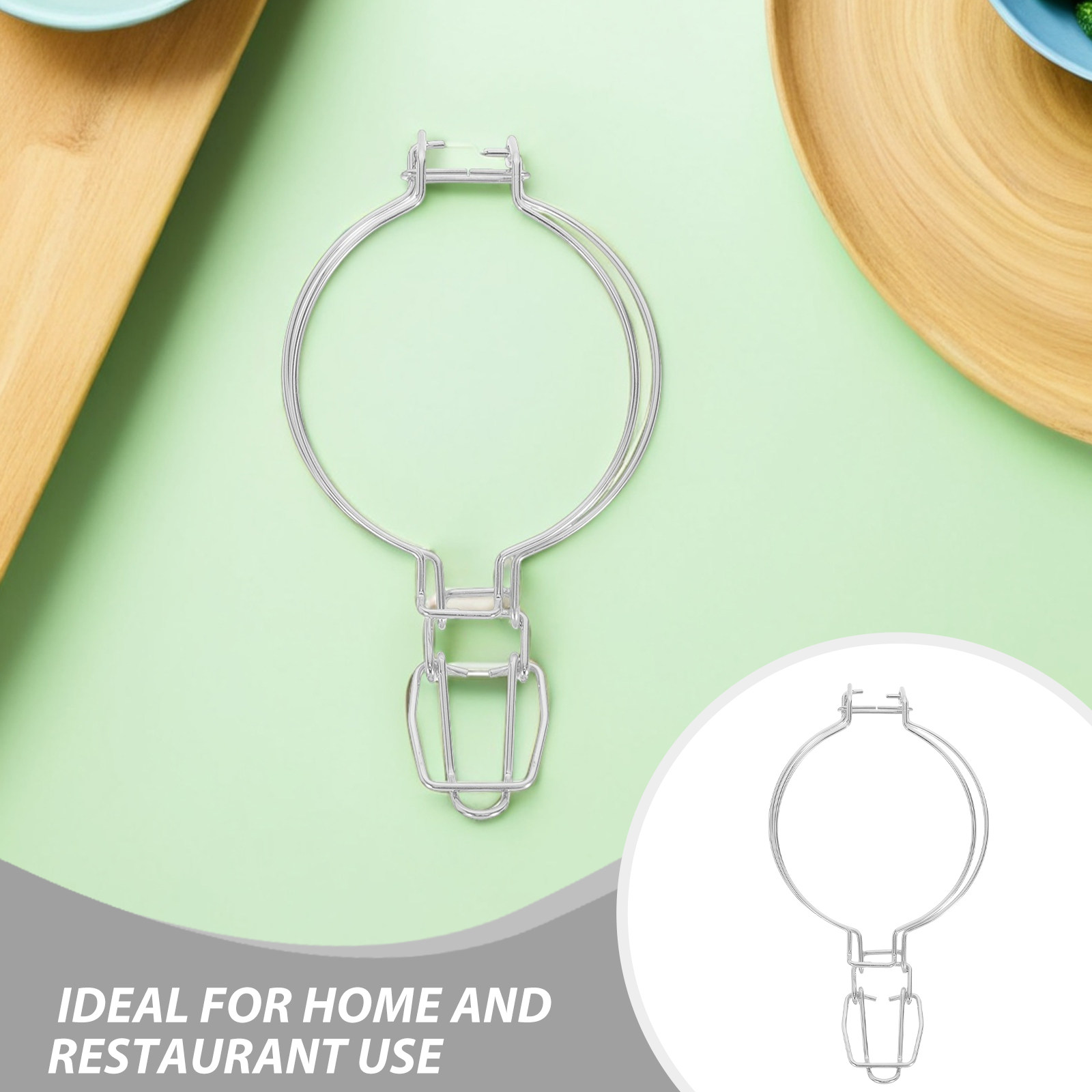6 ชิ้น ตัวล็อกสแตนเลสแบบสแนปสำ - Food Storage Jar Glass บทวิจารณ์และราคา