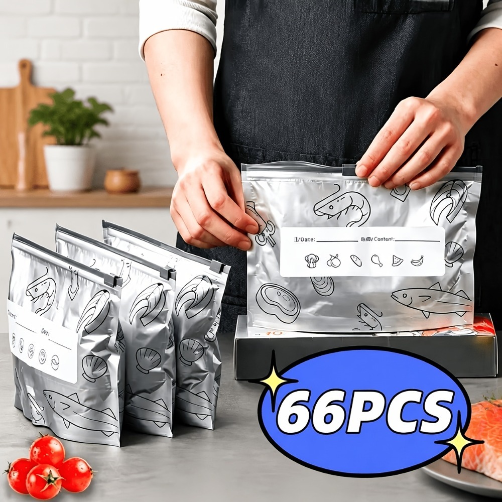 ถุงเก็บอาหารอลูมิเนียมฟอยล์ 66 - Food Storage Aluminum บทวิจารณ์และราคา