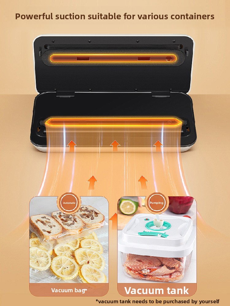 เครื่องซีลสูญญากาศขนาดเล็กแบบอ - Food Storage Vacuum Sealer Machine บทวิจารณ์และราคา