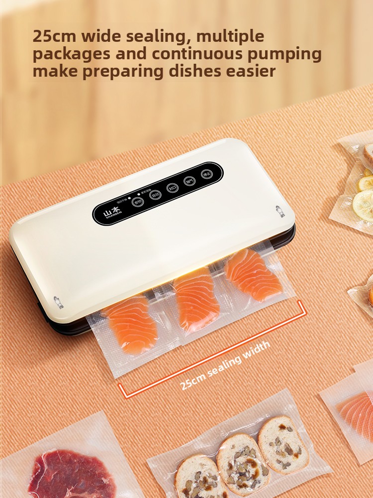 เครื่องซีลสูญญากาศขนาดเล็กแบบอ - Food Storage Vacuum Sealer Machine บทวิจารณ์และราคา