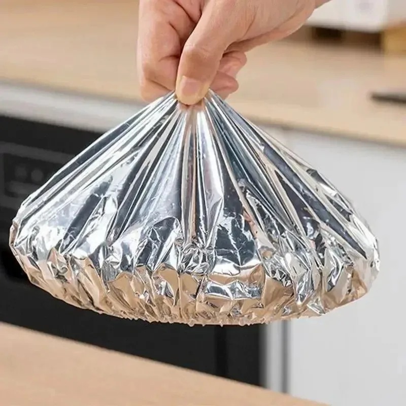 ฟอยล์ฟิล์ม ฝาครอบอาหารแบบใช้แล - Food Storage Aluminum บทวิจารณ์และราคา