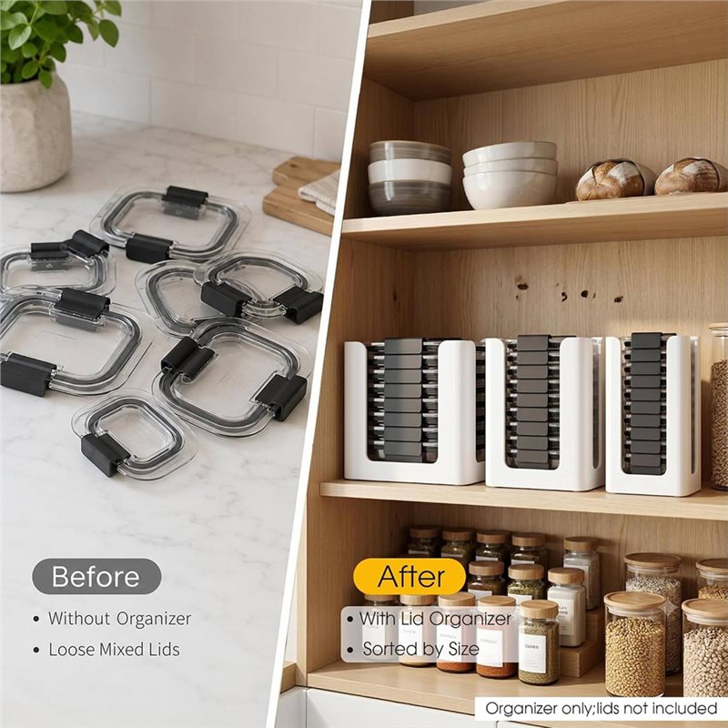 ABLN-สำหรับ Rubbermaid Brillia - Food Storage Kitchen Cabinet บทวิจารณ์และราคา