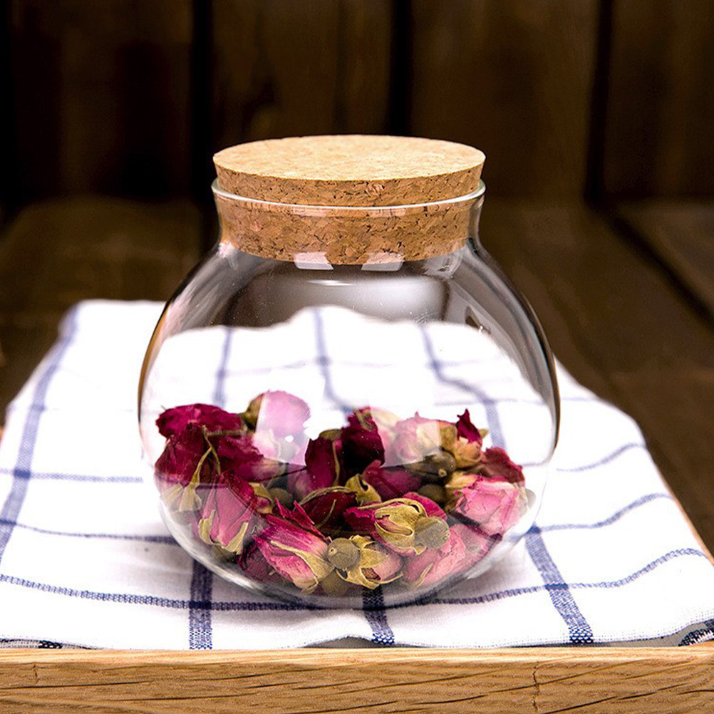 โถแก้วคุณภาพสูงพร้อมฝาไม้เนื้อ - Food Storage Jars With Wooden Lids บทวิจารณ์และราคา