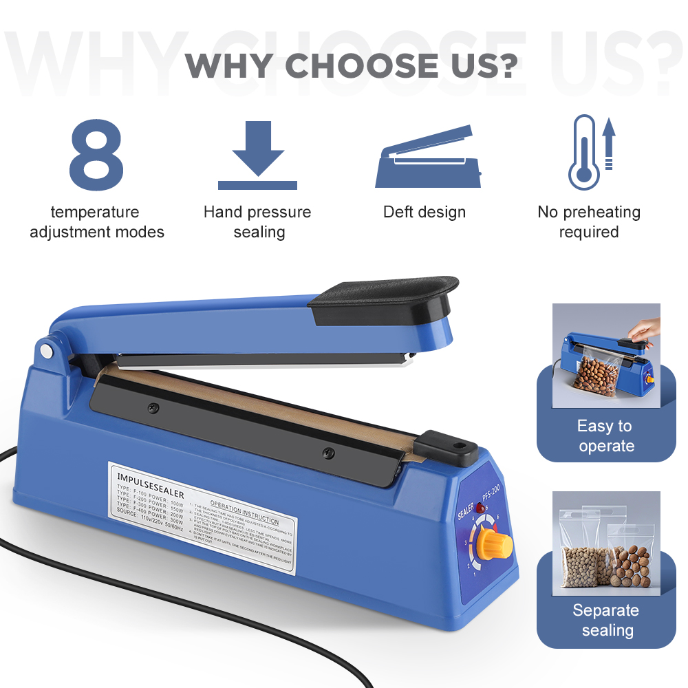 เครื่องซีลถุงพลาสติกแบบมือหมุน - Food Storage Vacuum Sealer Machine บทวิจารณ์และราคา