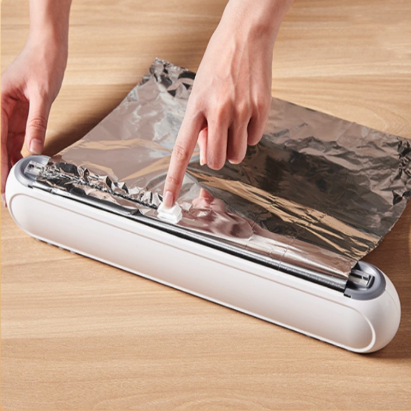 กล่องตัดฟิล์มอาหารติดผนังถ้วยด - Food Storage Aluminum บทวิจารณ์และราคา