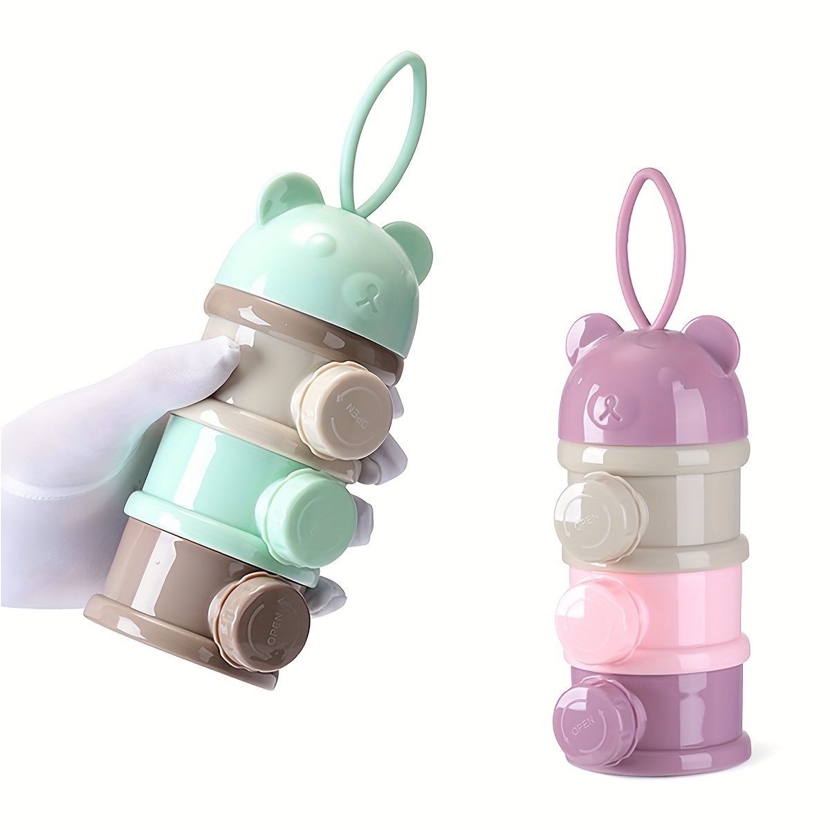 ภาชนะใส่นมผงเด็กความจุขนาดใหญ่ - Food Storage Stackable Containers บทวิจารณ์และราคา