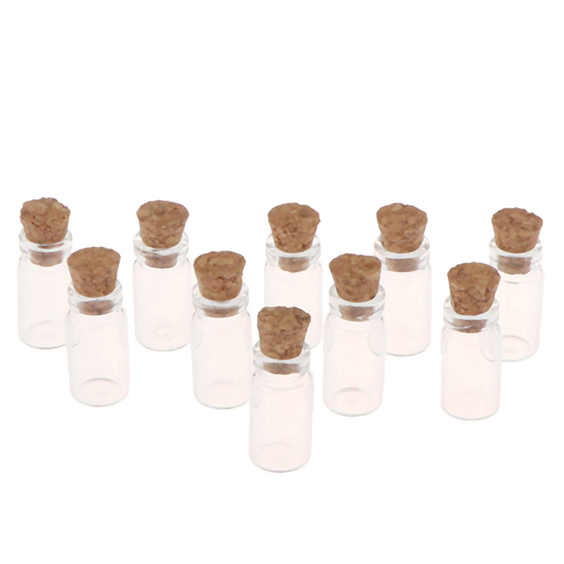 10 ชิ้น 1:12 ตุ๊กตาจิ๋ว ขวดแก้ - Food Storage Jar Glass บทวิจารณ์และราคา