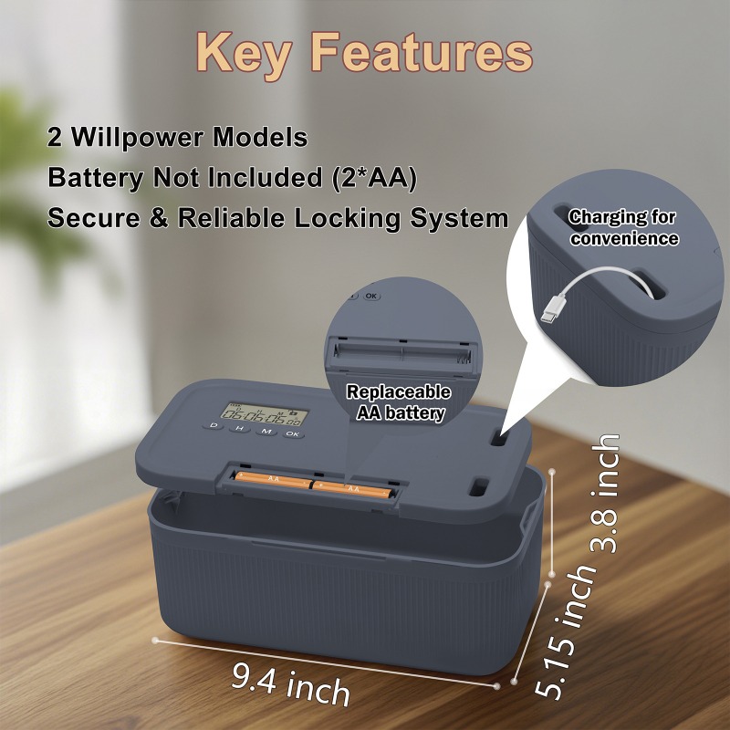 กล่องล็อคพร้อมตัวตั้งเวลา ตู้ล - Food Storage And Safety บทวิจารณ์และราคา