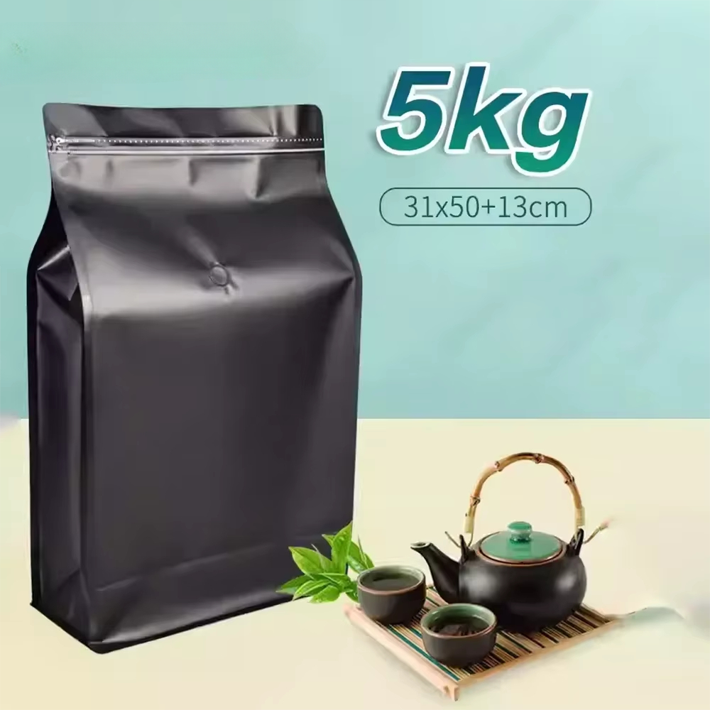 10pcs 5kg Ziplock Coffee Bean  - Food Storage Aluminum บทวิจารณ์และราคา