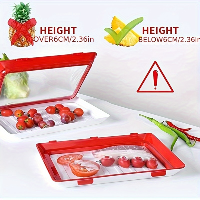 ถาดเก็บอาหารแบบใช้ซ้ำได้ วางซ้ - Food Storage And Safety บทวิจารณ์และราคา