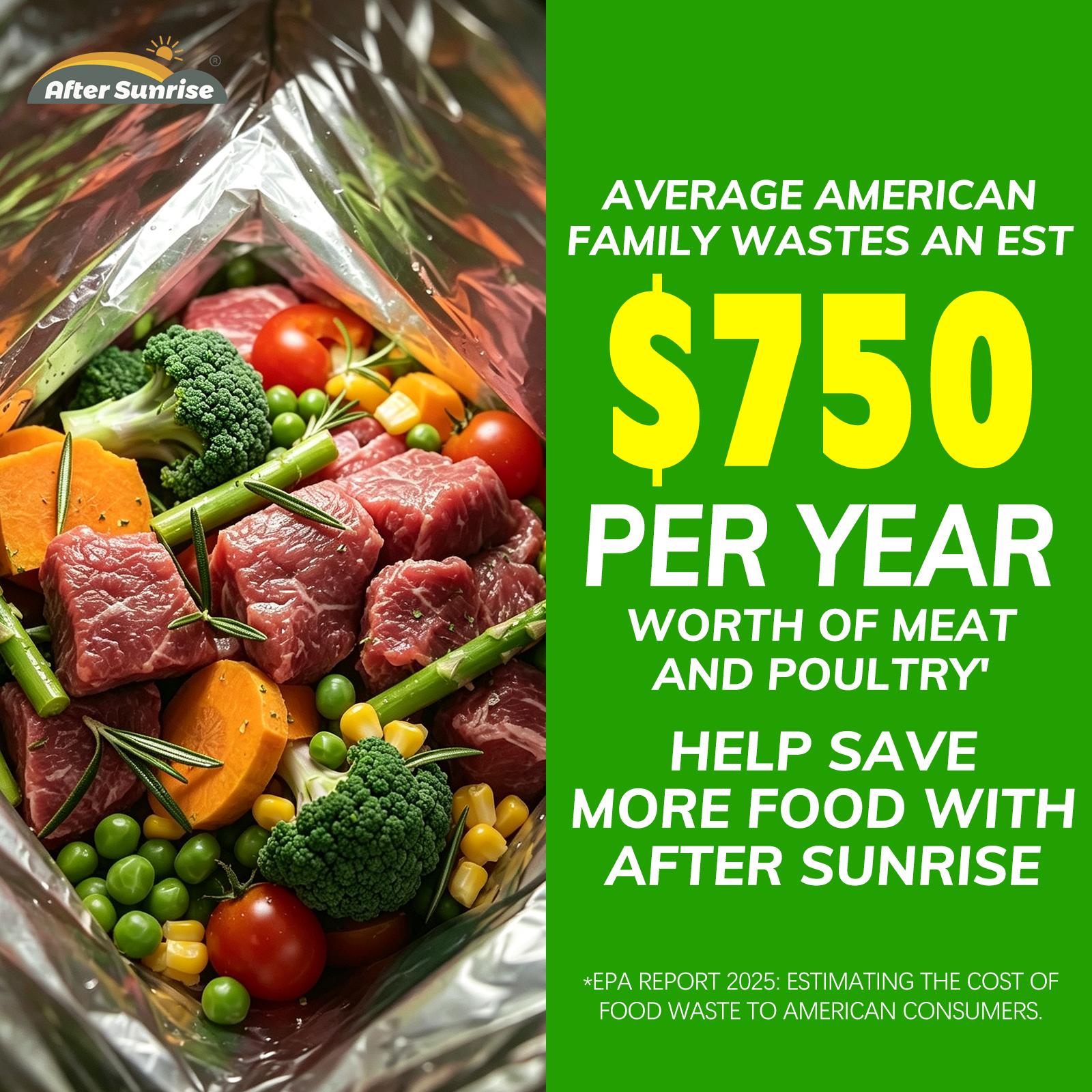 【อาหารแช่เย็น】ถุงเก็บอาหารแบบป - Food Storage Aluminum บทวิจารณ์และราคา