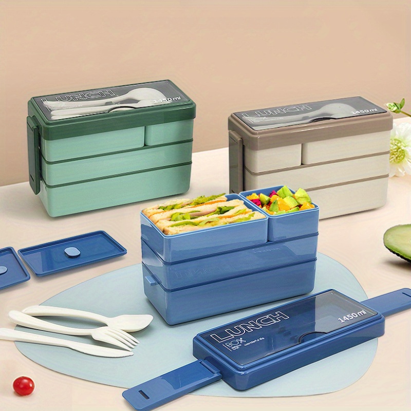 1450ML Bento กล่องอาหารกลางวัน - Food Storage Design บทวิจารณ์และราคา