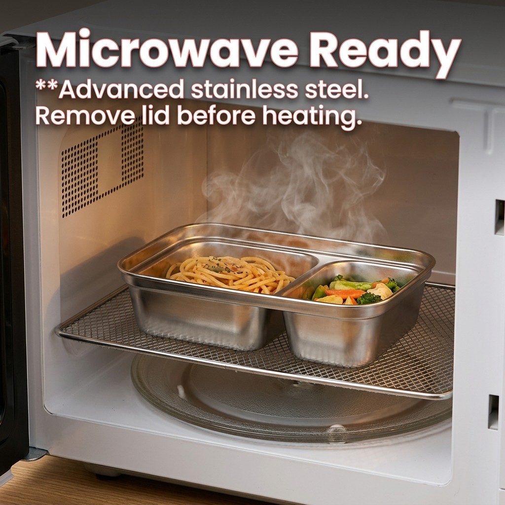 กล่องอาหารกลางวันสแตนเลส 304 ใ - Food Storage Design บทวิจารณ์และราคา