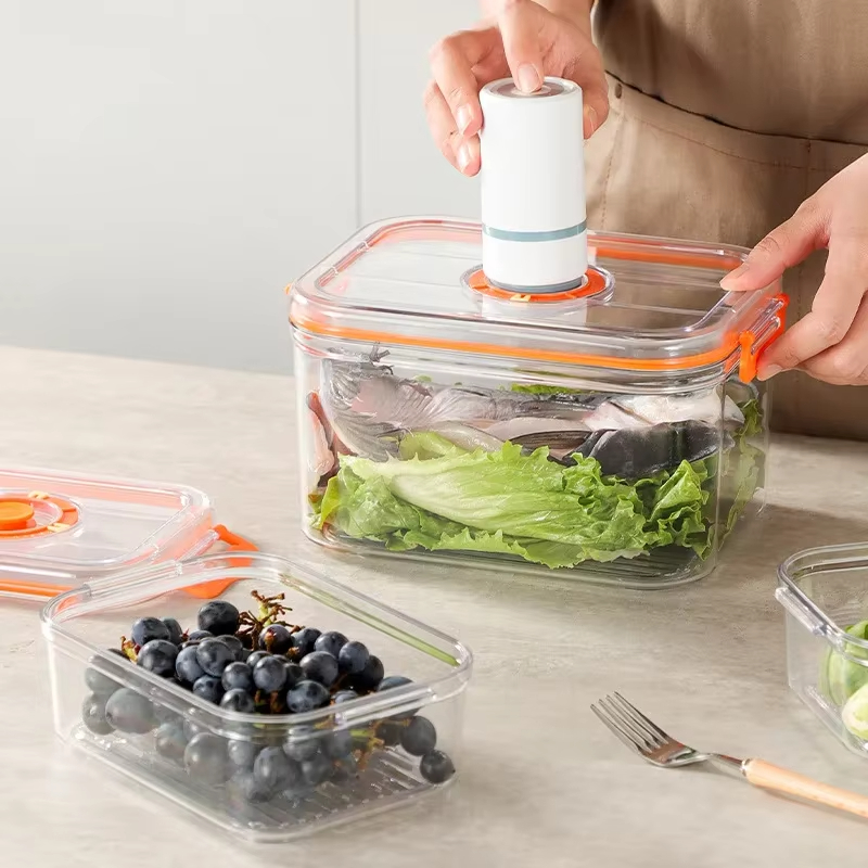 กล่องถนอมอาหารสุญญากาศ กล่องเก - Food Storage For Refrigerator บทวิจารณ์และราคา