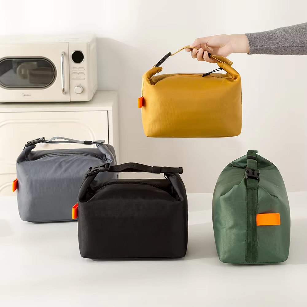 1 ชิ้น กระเป๋าใส่อาหารกลางวัน  - Food Storage Aluminum บทวิจารณ์และราคา