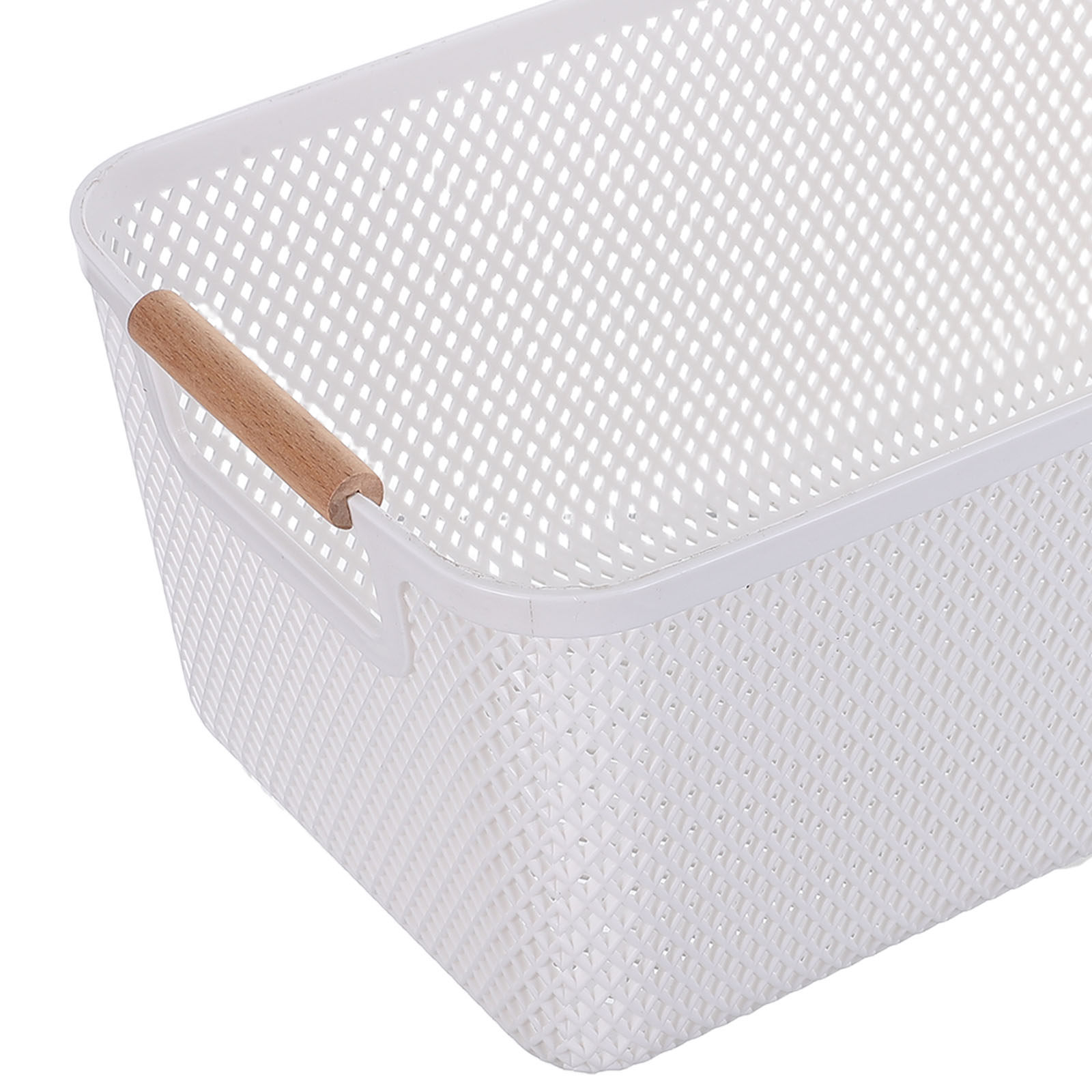 ตะกร้าเก็บของพลาสติกแบบตาข่ายพ - Food Storage Kitchen Cabinet บทวิจารณ์และราคา