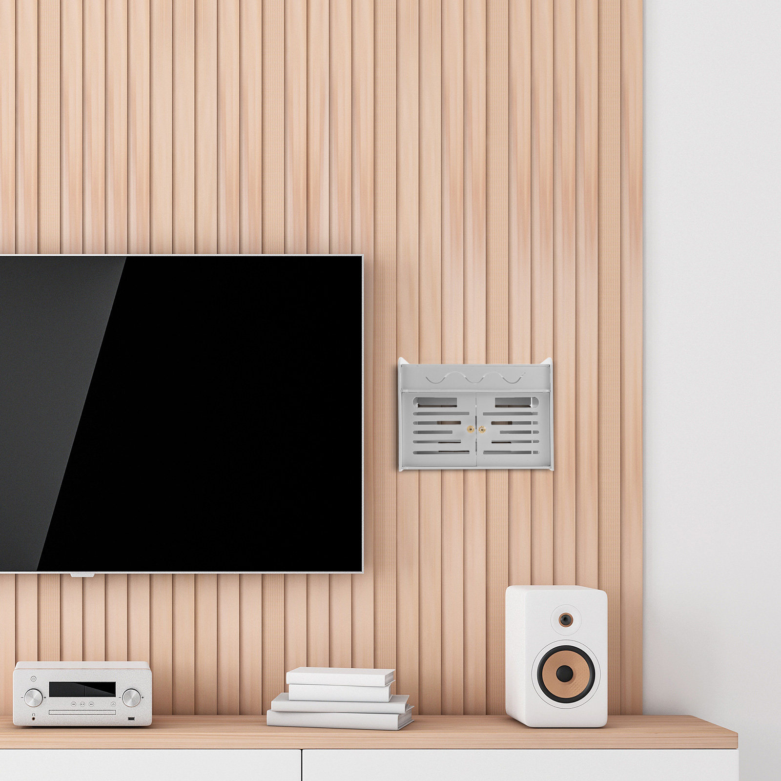 กล่องเก็บเราเตอร์ WiFi 3 ชั้น  - Food Storage Organizer บทวิจารณ์และราคา