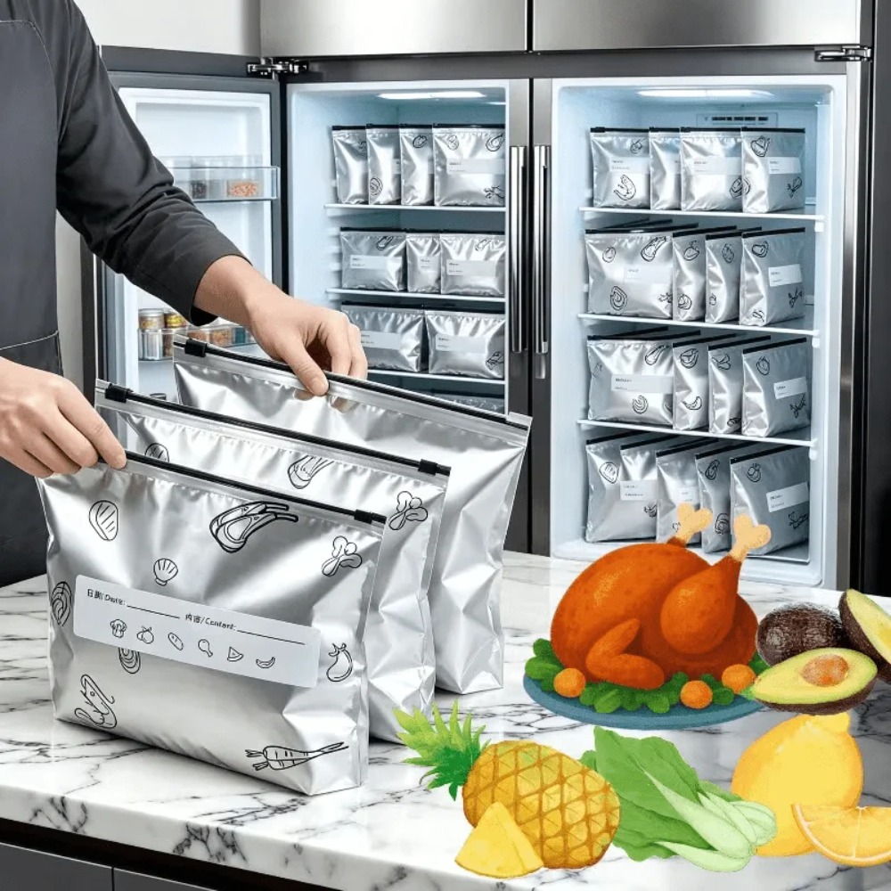 ถุงเก็บอาหารอลูมิเนียมฟอยล์ 35 - Food Storage Aluminum บทวิจารณ์และราคา