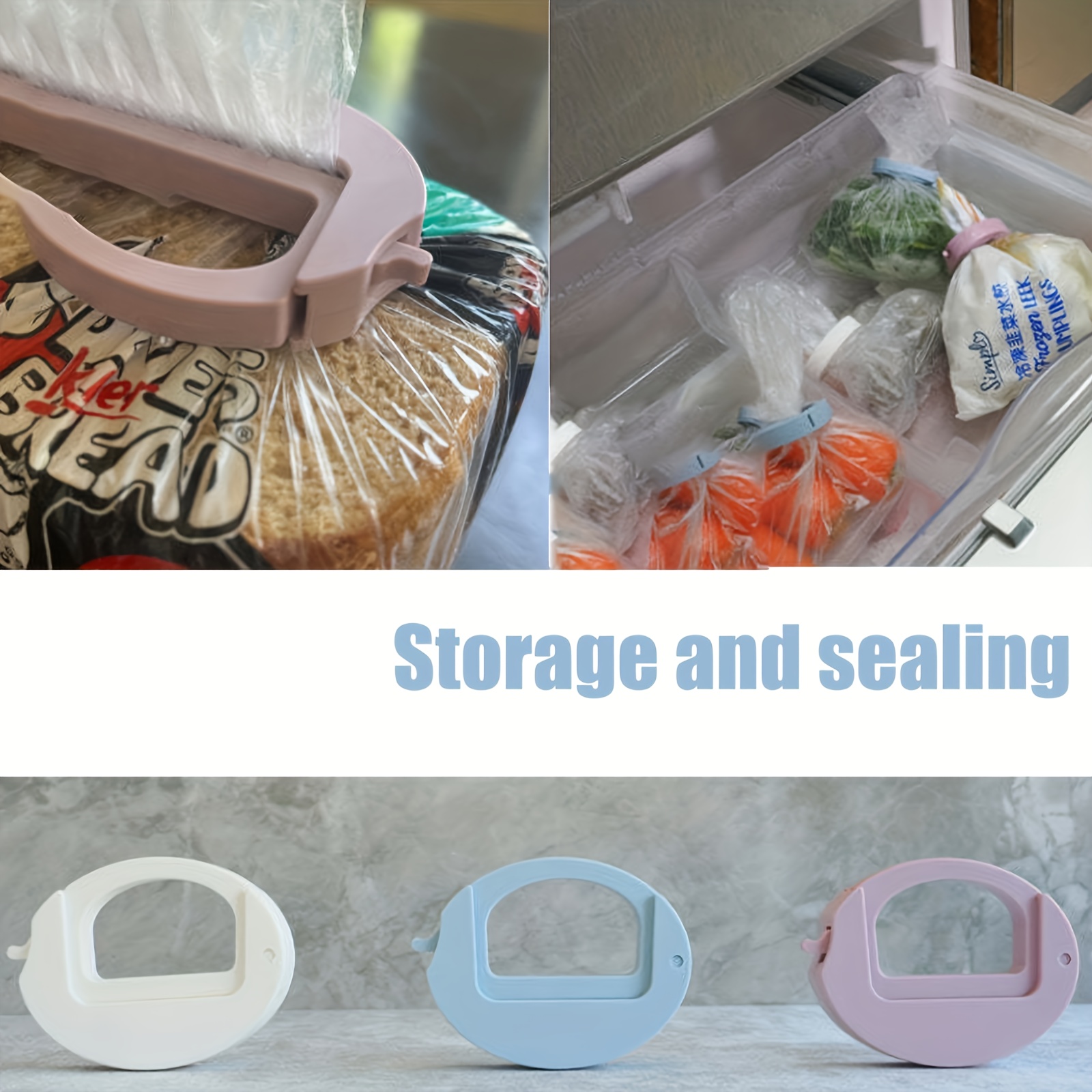 คลิปหนีบถุงอาหารอเนกประสงค์ คล - Food Storage And Safety บทวิจารณ์และราคา