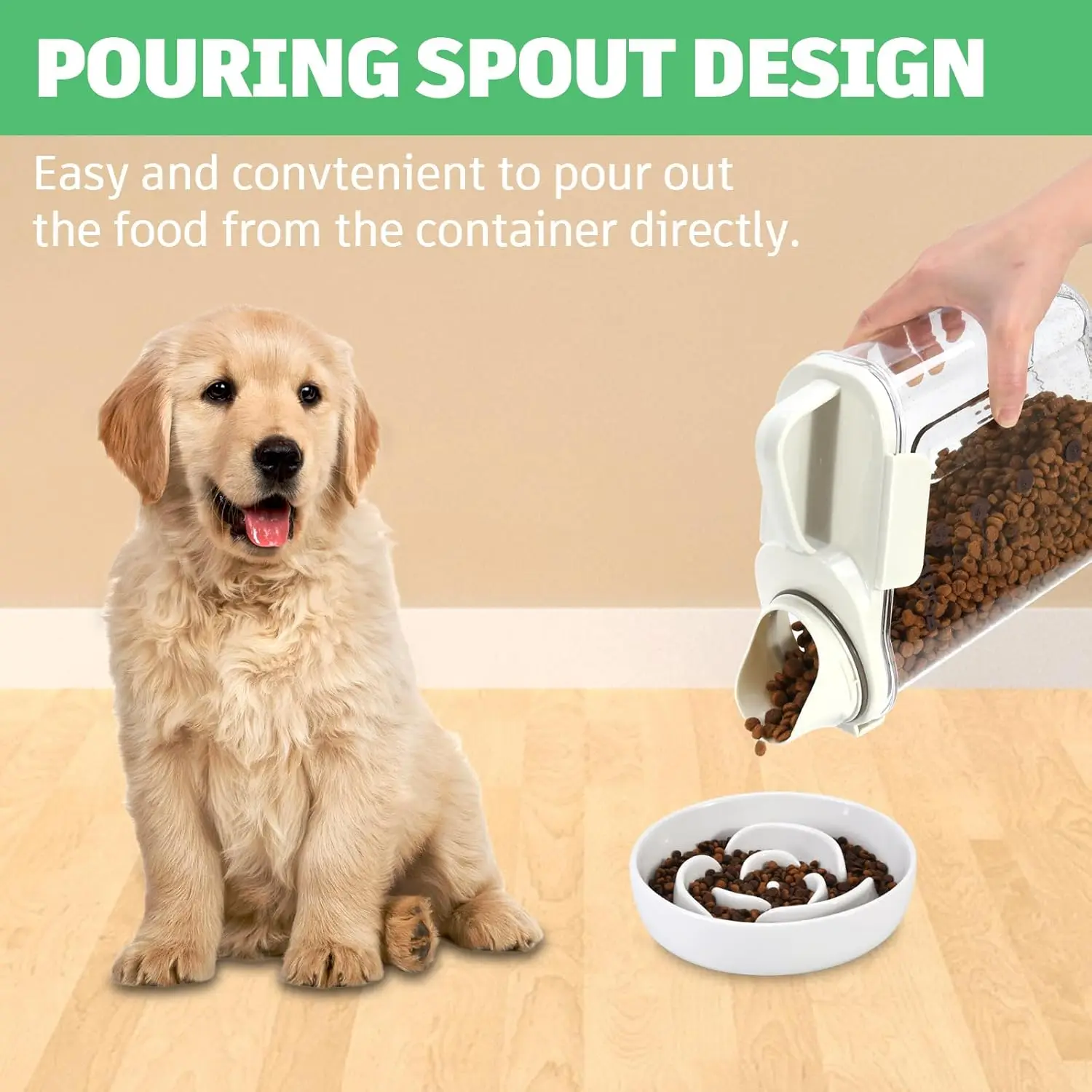 ถังเก็บอาหารสัตว์เลี้ยงแบบปิดผ - Food Storage Freeze Dried บทวิจารณ์และราคา