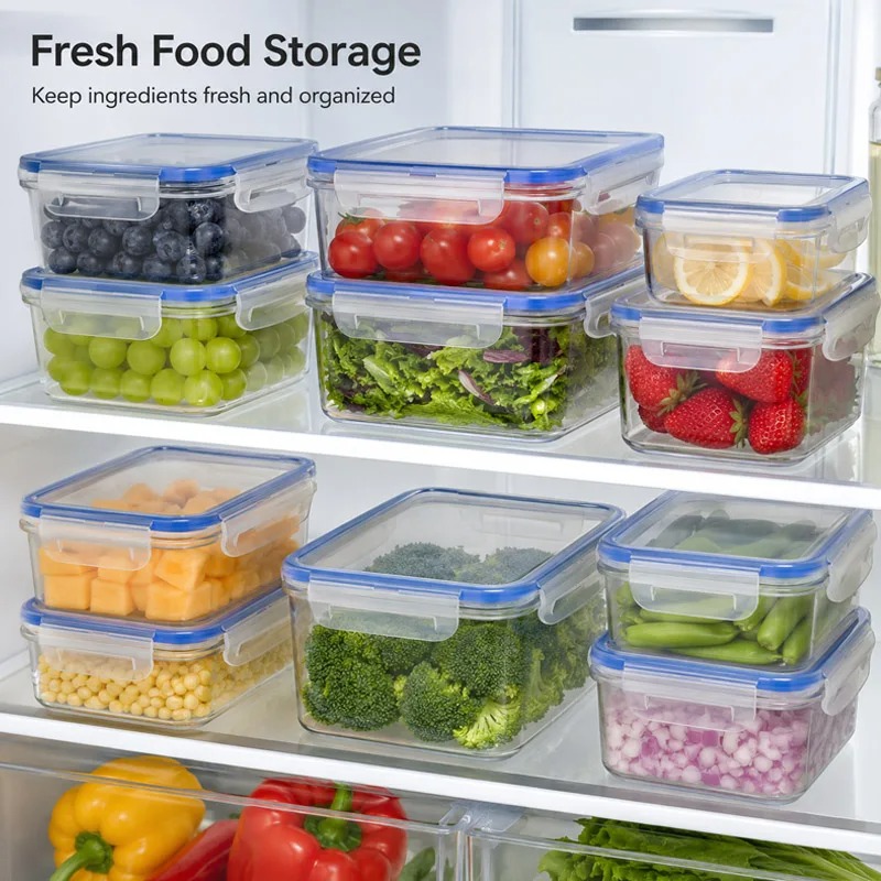 กล่องเก็บอาหารในตู้เย็น 4 ขนาด - Food Storage For Refrigerator บทวิจารณ์และราคา
