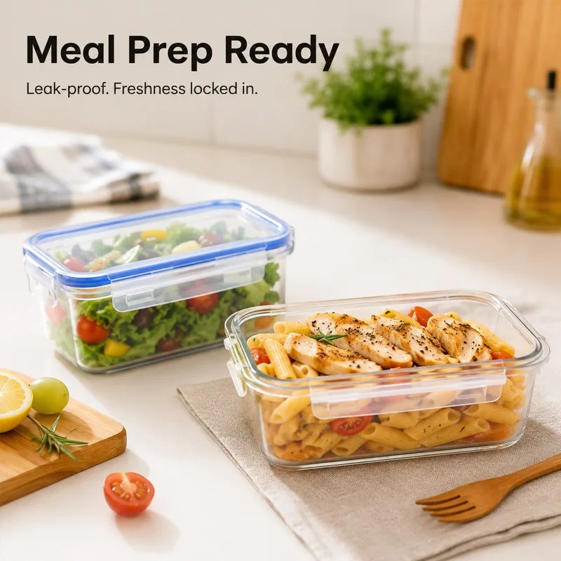 กล่องเก็บอาหารในตู้เย็น 4 ขนาด - Food Storage For Refrigerator บทวิจารณ์และราคา