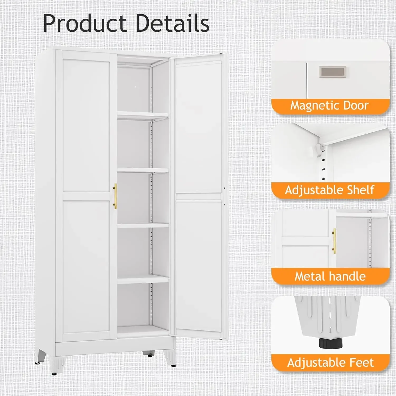 ตู้เก็บของโลหะสูง 71 ซม. พร้อม - Food Storage Kitchen Cabinet บทวิจารณ์และราคา