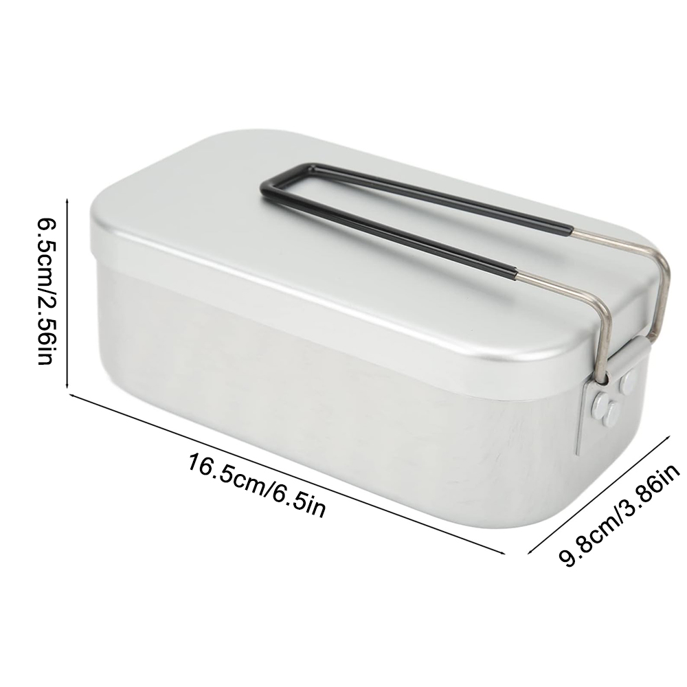 800ML อลูมิเนียมกล่องอาหารกลาง - Food Storage Aluminum บทวิจารณ์และราคา