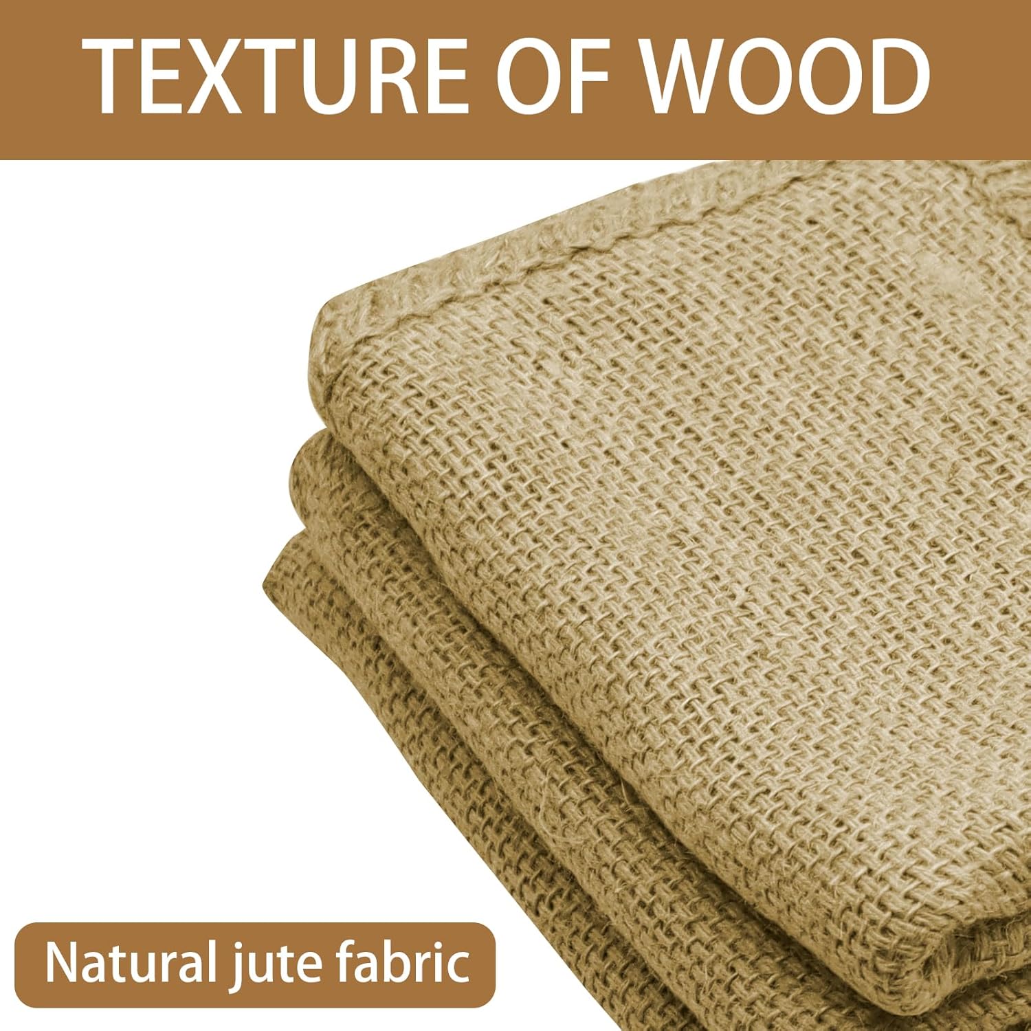 1PC ธรรมชาติ Jute Burlap กระสอ - Food Storage Roots บทวิจารณ์และราคา