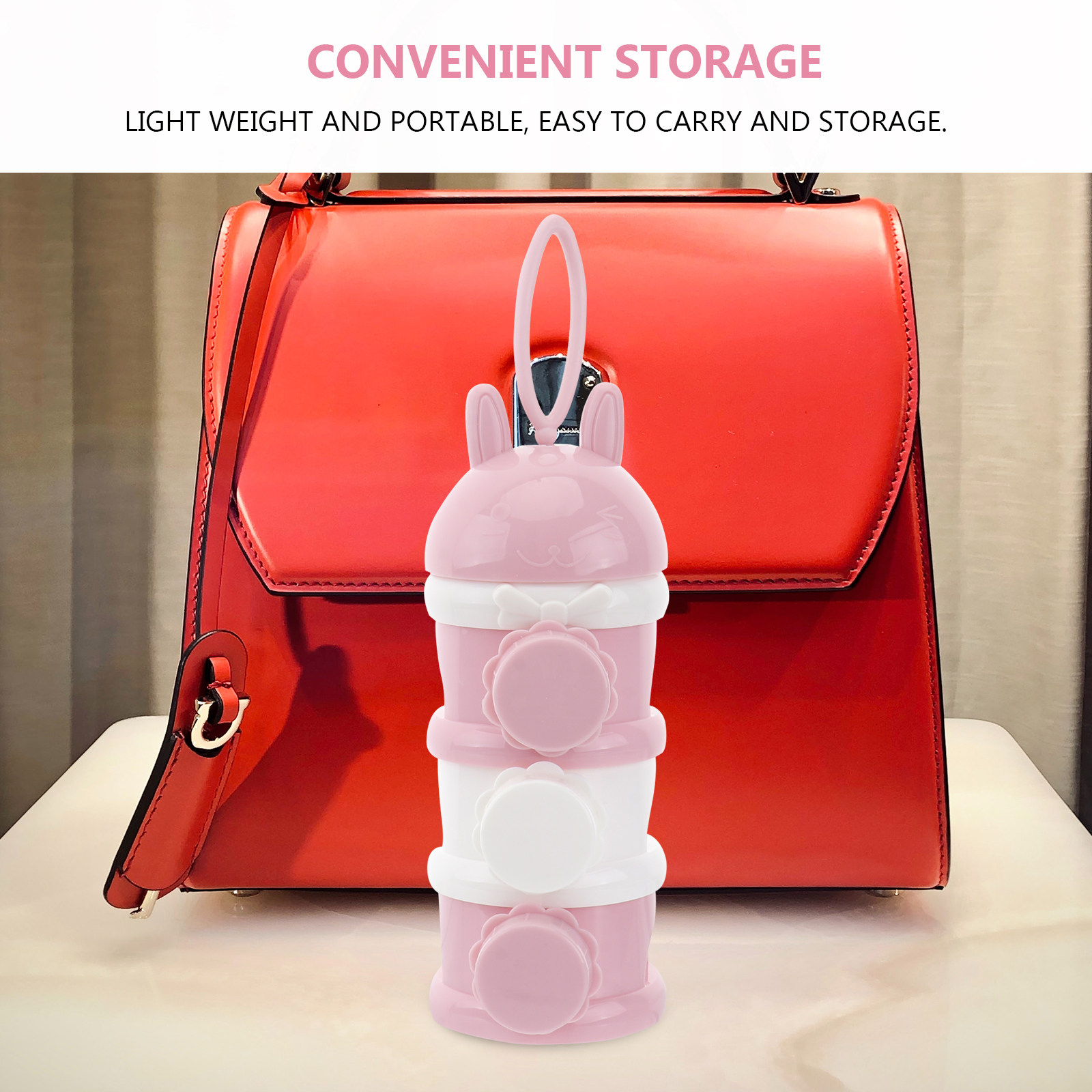 กล่องใส่นมผงสำหรับเด็ก 3 ชั้น  - Food Storage Baby บทวิจารณ์และราคา