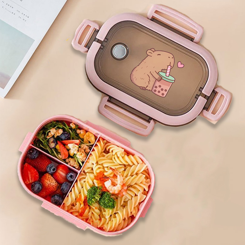 กล่องข้าวกลางวันลายคาปิบาร่า ล - Food Storage Heat บทวิจารณ์และราคา