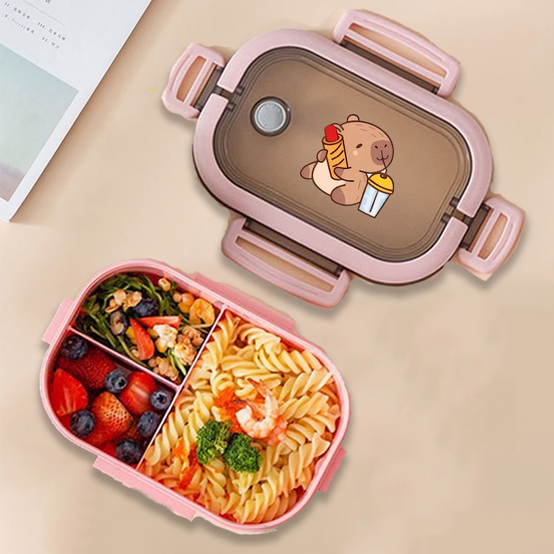 กล่องข้าวกลางวันลายคาปิบาร่า ล - Food Storage Heat บทวิจารณ์และราคา