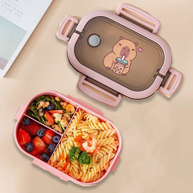 กล่องข้าวกลางวันลายคาปิบาร่า ล - Food Storage Heat บทวิจารณ์และราคา