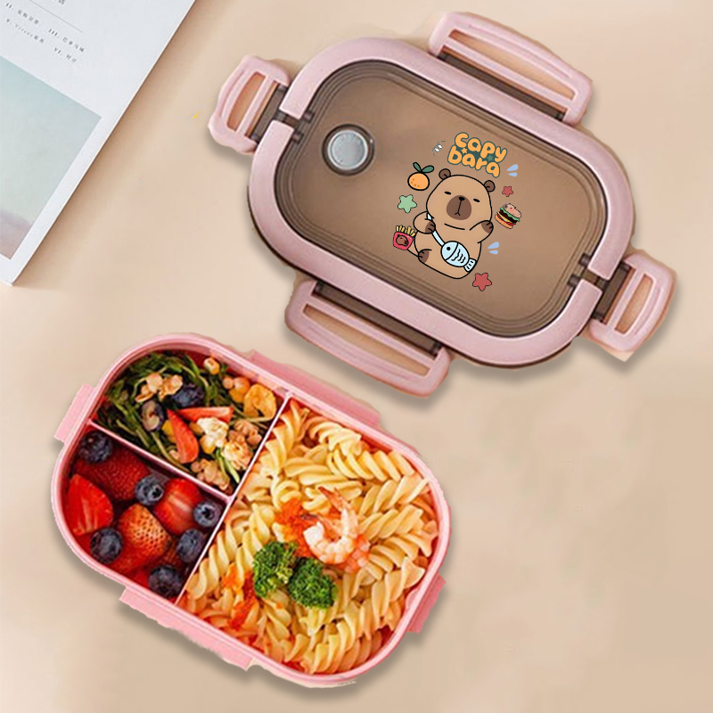 กล่องข้าวกลางวันลายคาปิบาร่า ล - Food Storage Heat บทวิจารณ์และราคา