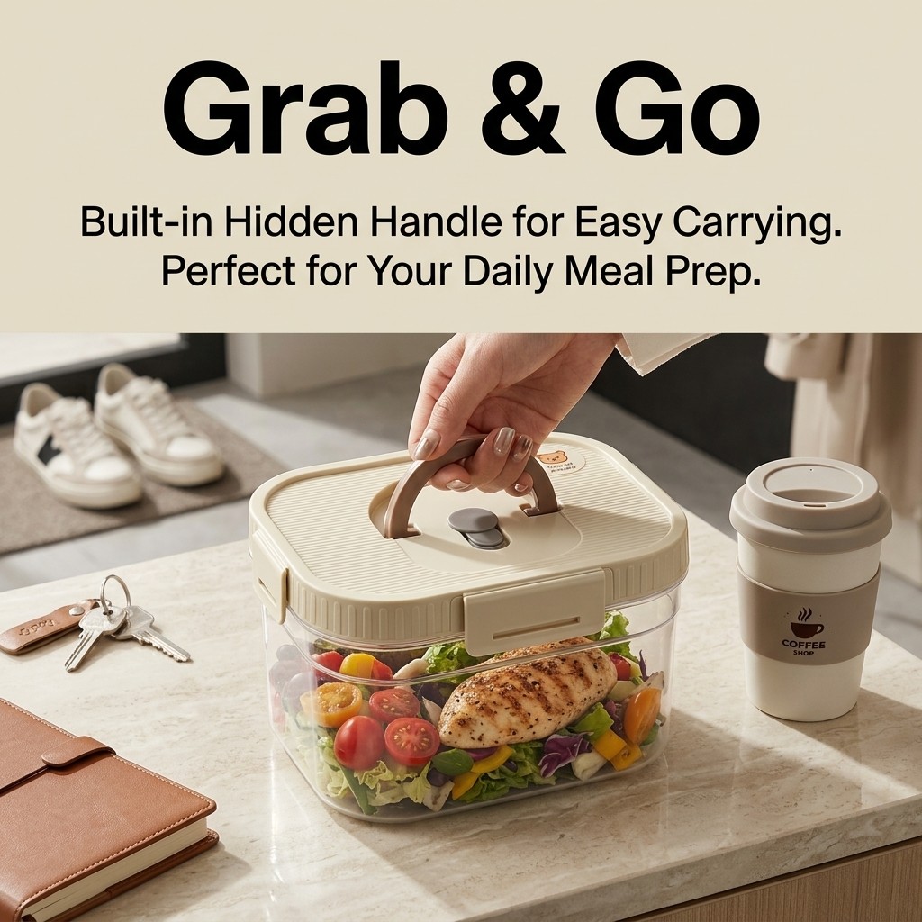 กล่องเก็บอาหารแบบซ้อนได้พร้อมห - Food Storage Stackable Containers บทวิจารณ์และราคา
