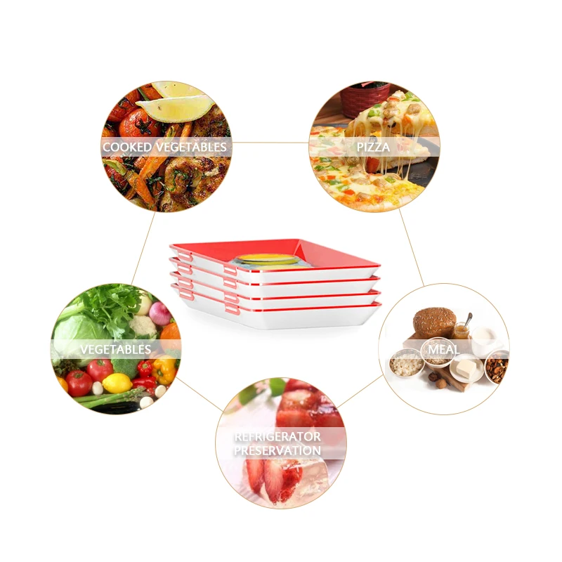 ถาดถนอมอาหาร PP ถาดใส่อาหารแบบ - Food Storage And Safety บทวิจารณ์และราคา