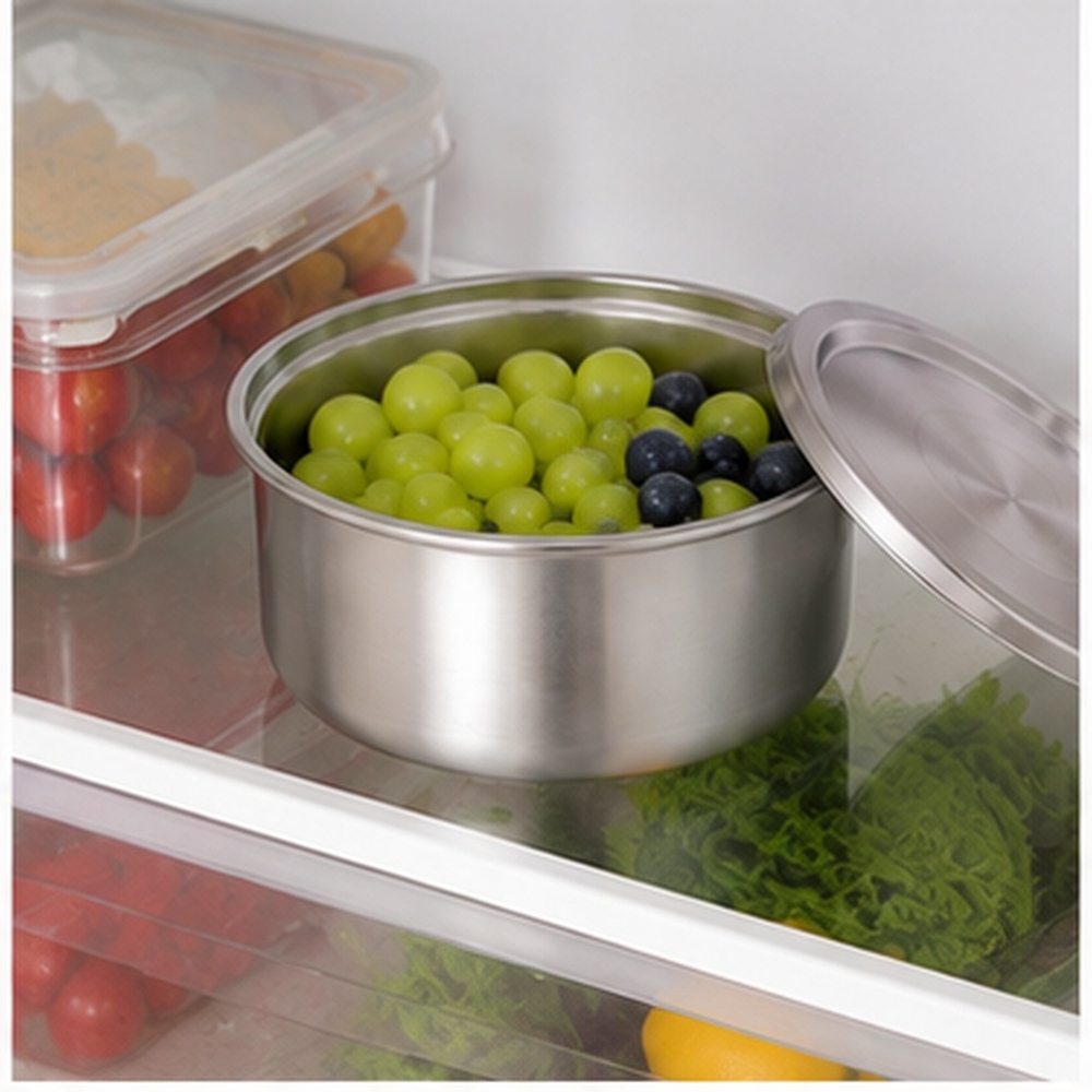 ถ้วยสแตนเลส 304 พร้อมฝาปิด สำห - Food Storage Heat บทวิจารณ์และราคา