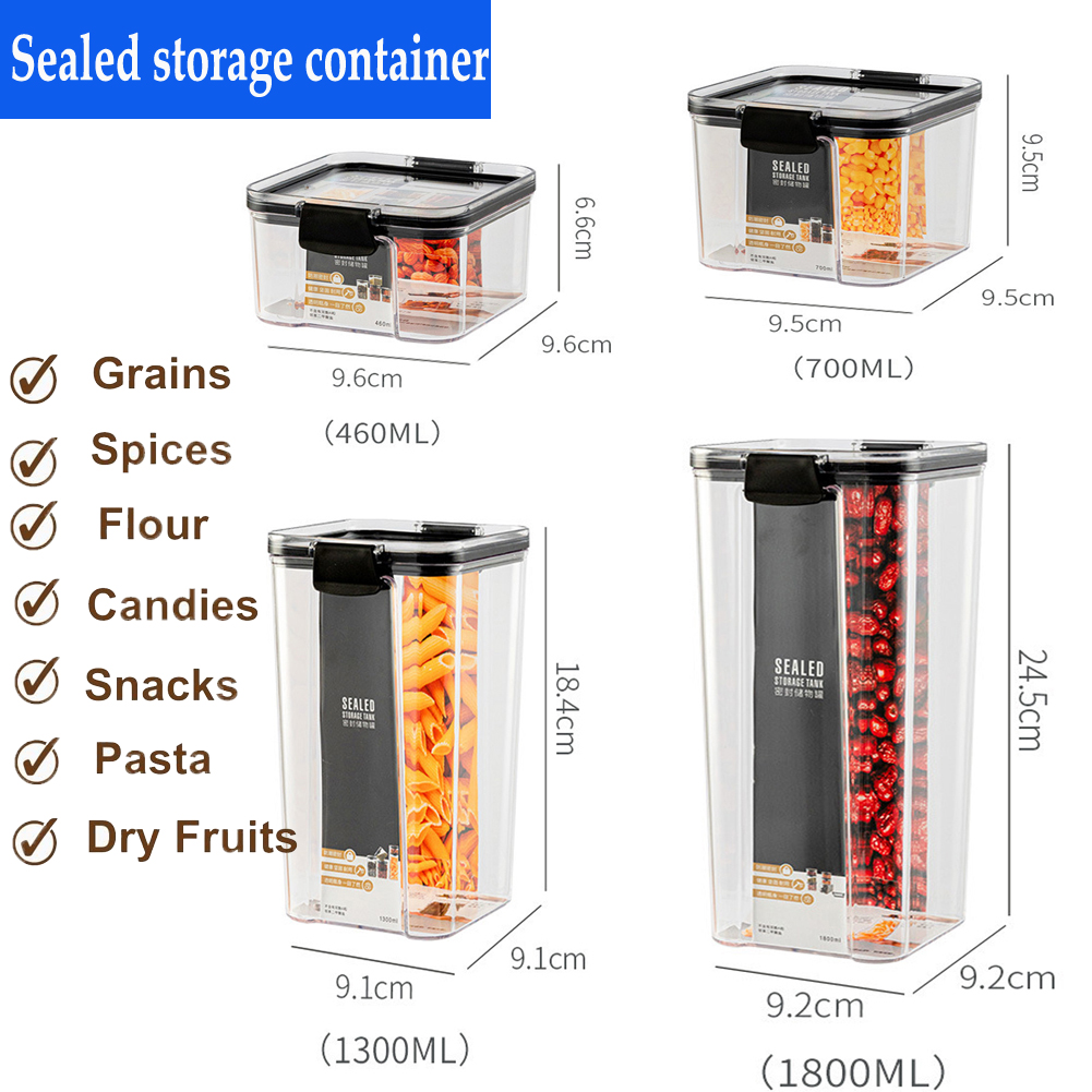 ชุดกล่องเก็บอาหารพลาสติกแบบซ้อ - Food Storage Stackable Containers บทวิจารณ์และราคา