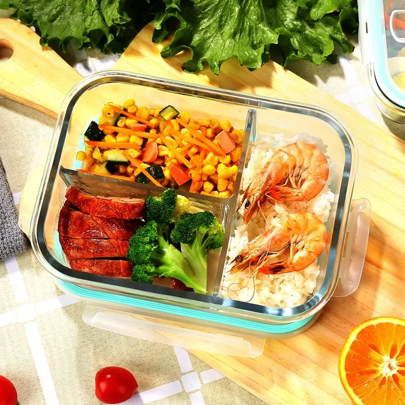 กล่องแก้วเก็บอาหารสด ทนความร้อ - Food Storage Glass Containers บทวิจารณ์และราคา