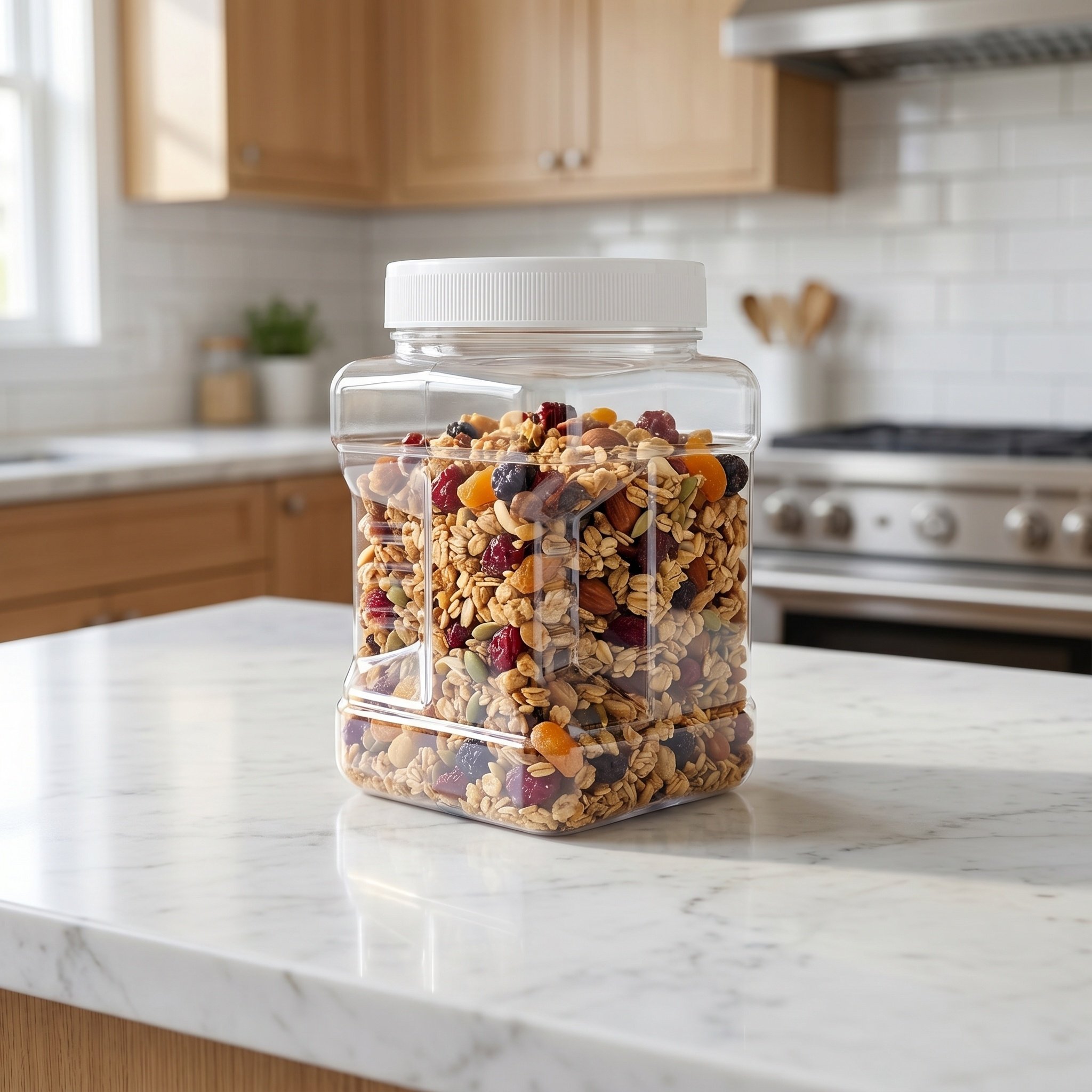 ขวดเก็บอาหารสุญญากาศทรงสี่เหลี - Food Storage Organizer บทวิจารณ์และราคา
