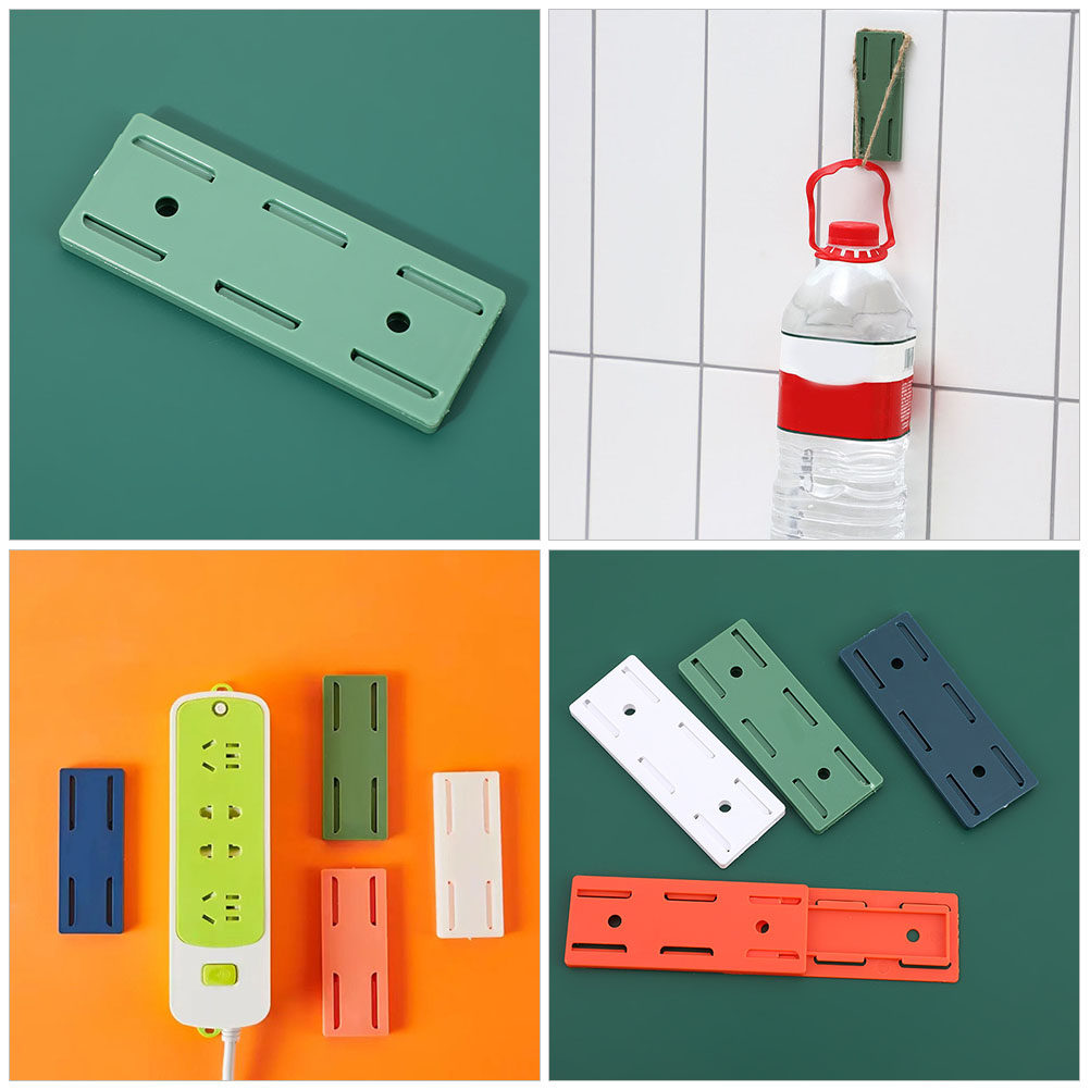 ที่ยึดปลั๊กไฟแบบมีกาว 4 ชิ้น ต - Food Storage Organizer บทวิจารณ์และราคา