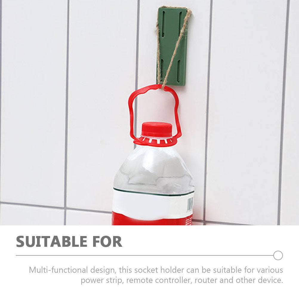 ที่ยึดปลั๊กไฟแบบมีกาว 4 ชิ้น ต - Food Storage Organizer บทวิจารณ์และราคา