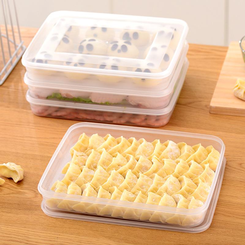 กล่องเก็บของในครัวสำหรับเกี๊ยว - Food Storage For Refrigerator บทวิจารณ์และราคา