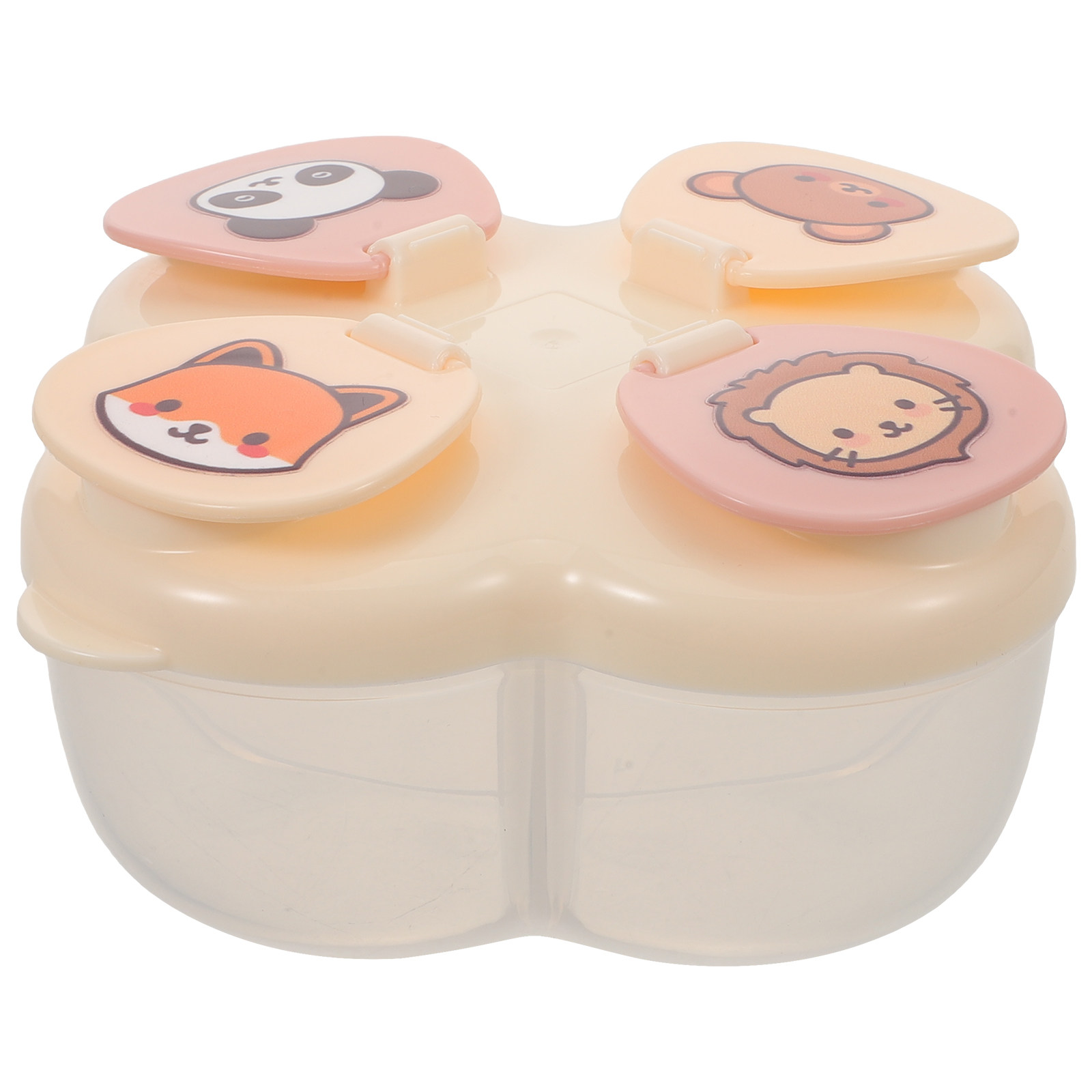 กล่องใส่นมผงแบบพกพา 4 ช่อง กล่ - Food Storage Baby บทวิจารณ์และราคา