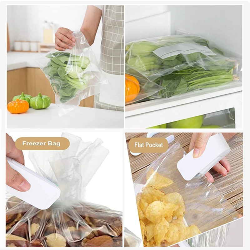 แบบพกพากระเป๋าความร้อนเครื่องซ - Food Storage Vacuum Sealer Machine บทวิจารณ์และราคา