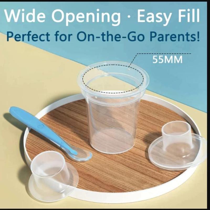 6PPC 80ML เครื่องจ่ายนมผงสำหรั - Food Storage Baby บทวิจารณ์และราคา
