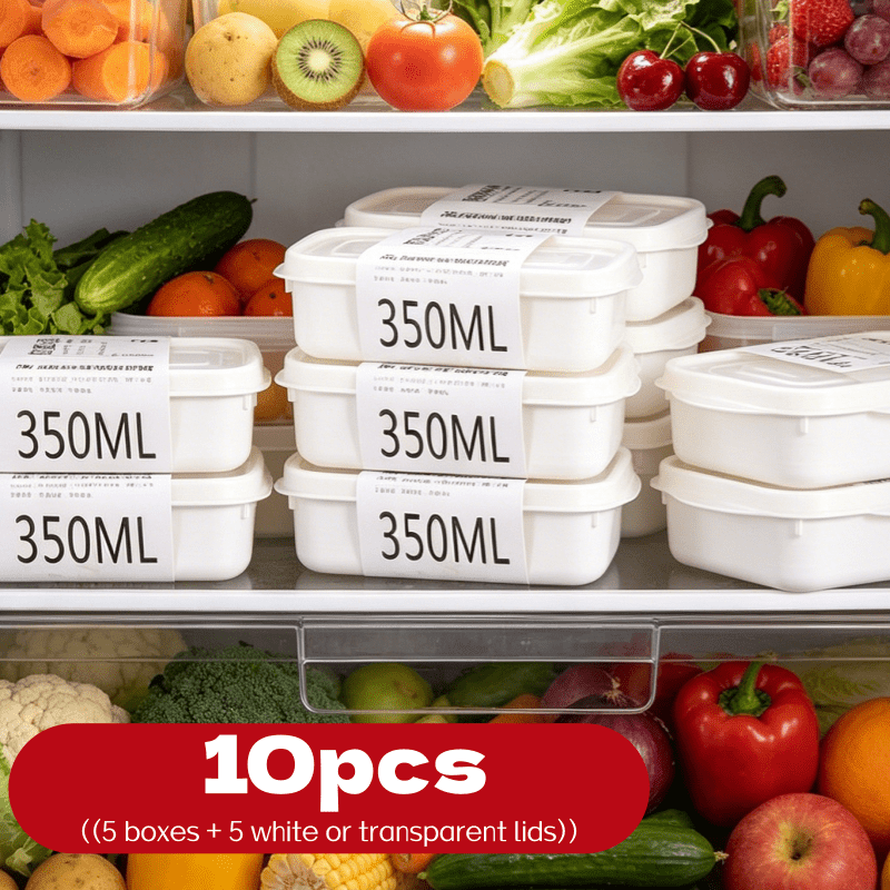 ชุดกล่องเก็บอาหารแบบซ้อนได้ 10 - Food Storage Stackable Containers บทวิจารณ์และราคา